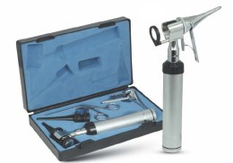 Операційний набір-отоскоп для ветеринарії Doctor Devices DD-600-105 Vet: інструменти в кейсі та операційна головка крупним планом