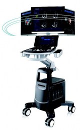 Ветеринарний ультразвуковий сканер CBit 8 Vet з 19-дюймовим монітором і сенсорним екраном. Оснащений передовими технологіями для кардіології, біопсії та еластографії. Має чотири порти для датчиків та працює автономно до 1,5 годин