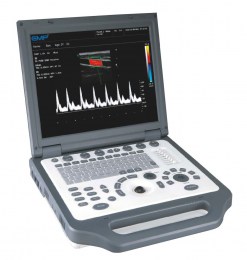 Компактний портативний ветеринарний ультразвуковий сканер EMP G30 Vet. Він дозволяє проводити діагностичні дослідження і підтримує різні типи датчиків - від лінійних до фазованих, що робить його універсальним інструментом у ветеринарії