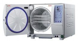 Професійний паровий автоклав TANDA обємом 18/23 літри для стерилізації медичних, ветеринарних та косметологічних інструментів. Пристрій оснащений LCD-дисплеєм та відповідає європейському стандарту EN13060.